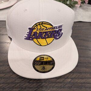 59/Fiftyx Staple /Purple Los Angeles Lakers size8